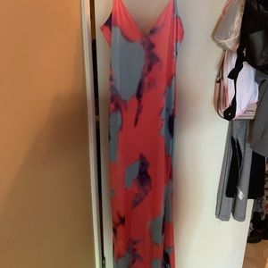 Multi colored maxi dress
